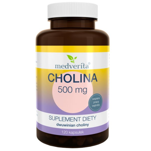 MEDVERITA Cholina 500 mg 120 kaps