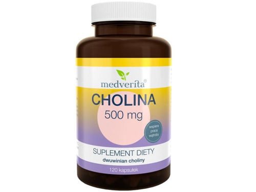 MEDVERITA Cholina 500 mg 60 kaps