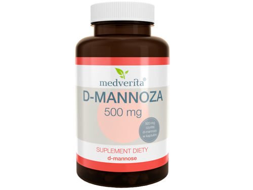 MEDVERITA D-mannoza 500 mg 50 kaps