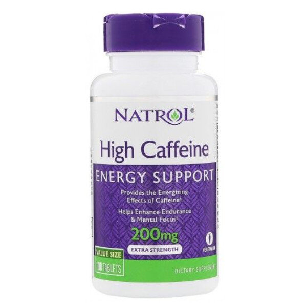 NATROL High Caffein 200 mg 100 tabl