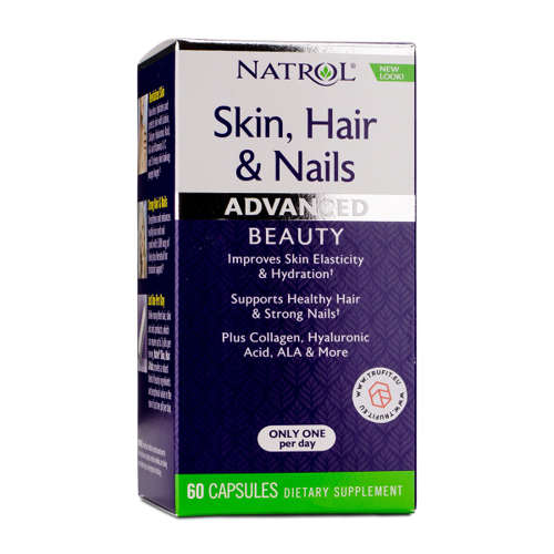 NATROL Skin, Hair Nails with Lutein 60 kaps