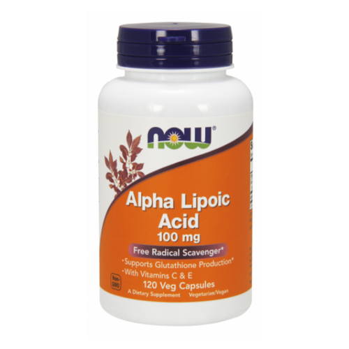 NOW FOODS Alpha Lipoic Acid 100 mg 120 kaps