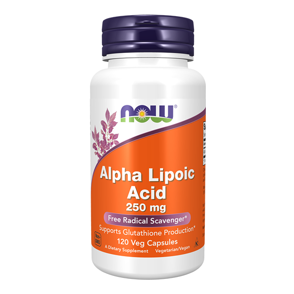 NOW FOODS Alpha Lipoic Acid 250 mg 120 kaps