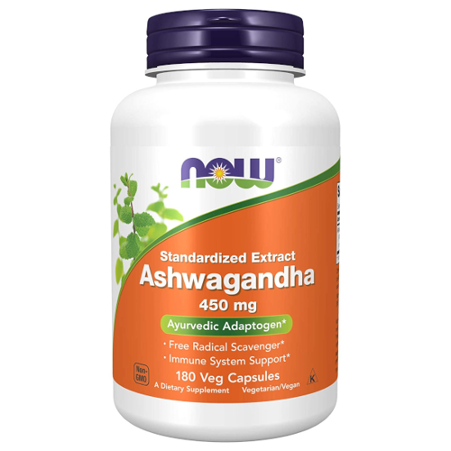NOW FOODS Ashwagandha 450 mg 180 kaps