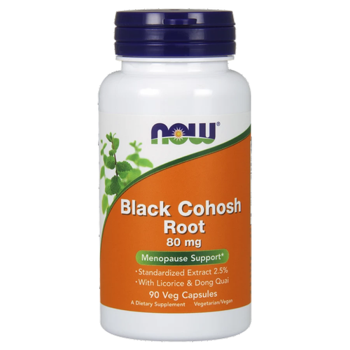 NOW FOODS Black Cohosh Root 80mg 90 kaps