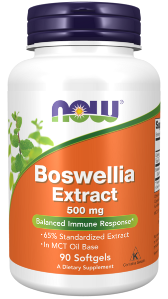 NOW FOODS Boswellia 500 mg ekstrakt 90 kaps