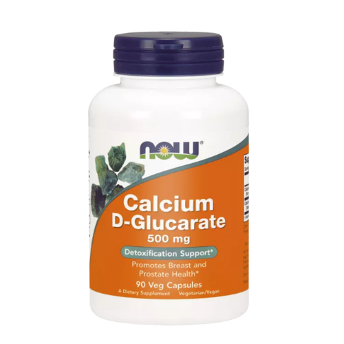 NOW FOODS Calcium D-Glucarate 500 mg 90 kaps