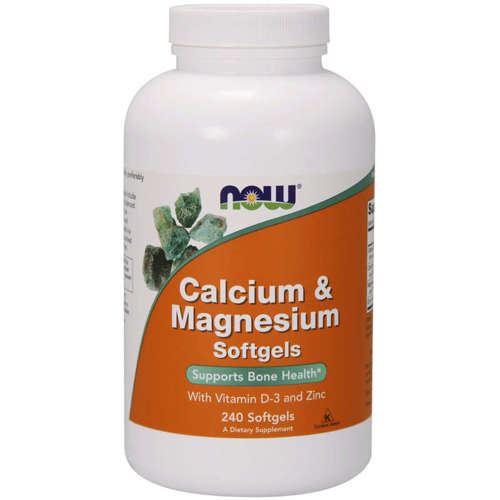 NOW FOODS Calcium & Magnesium 240 kaps