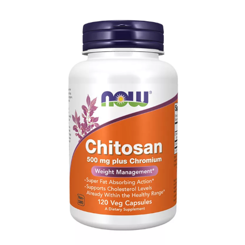 NOW FOODS Chitosan 500 mg 120 kaps