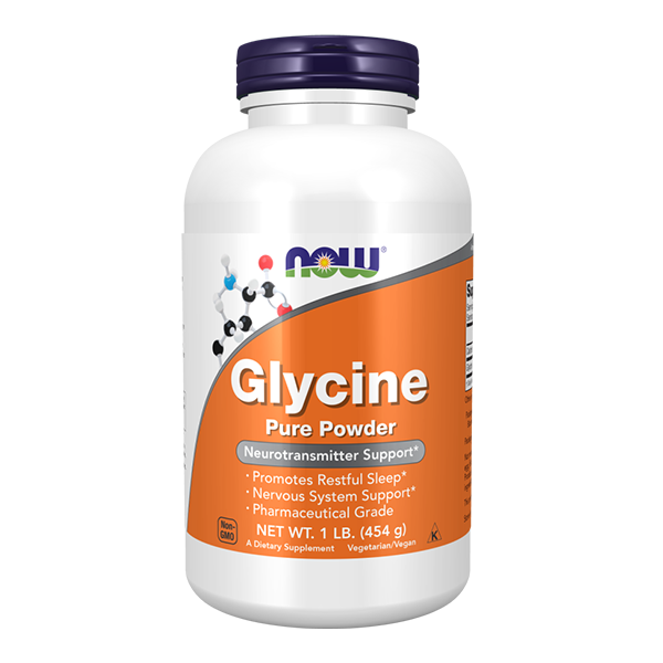NOW FOODS Glicyna proszek - Glycine Pure Powder 454 g