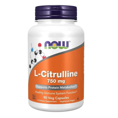 NOW FOODS L-Citrulline - L-Cytrulina 750 mg 90 kaps