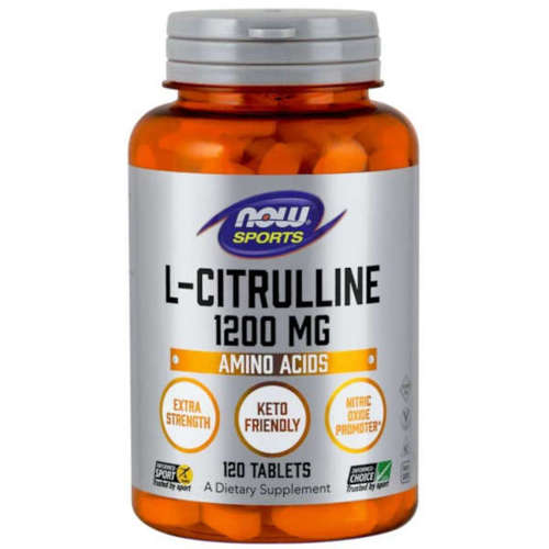 NOW FOODS L-Citrulline (L-Cytrulina) Sport 120 Tabs