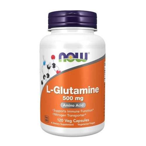NOW FOODS L-Glutamine 500 mg 120 kaps