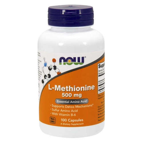 NOW FOODS L-Methionine 500mg 100 kaps