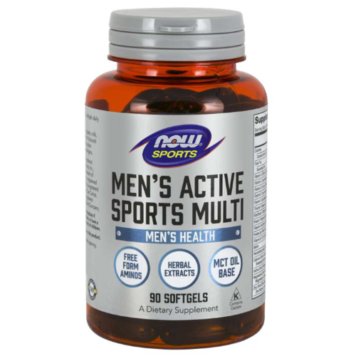 NOW FOODS Men's Active Sports Multi 90 kaps 
