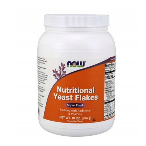 NOW FOODS Nutritional Yeast Flakes 284 g ( witaminy minerały )