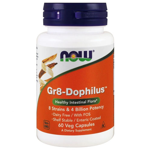 NOW FOODS Probiotyk Gr8-Dophilus 60 vkaps