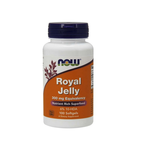 NOW FOODS Royal Jelly 300 mg 100 kaps