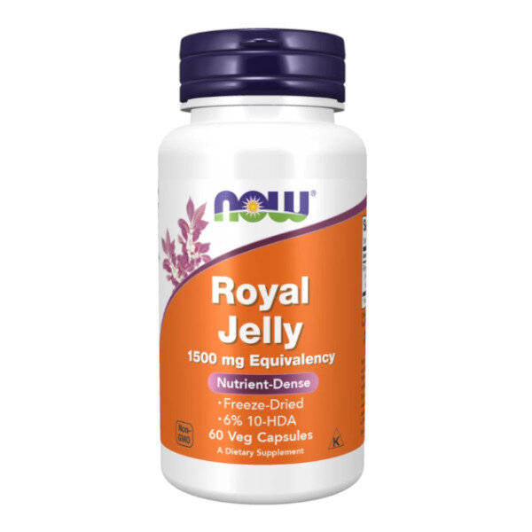 NOW FOODS Royal Jelly 60 kaps