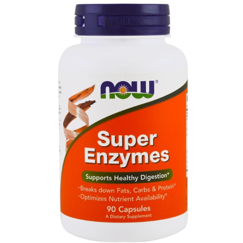 NOW FOODS Super Enzymes - Enzymy trawienne 90 kaps