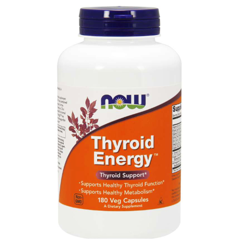 NOW FOODS Thyroid Energy - Wsparcie Tarczycy 180 vkaps