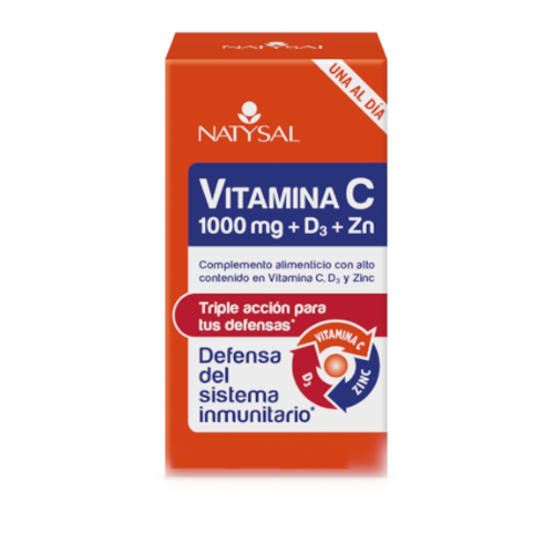 NUTRICOSMETICS Natysal Vitamina C 1000 mg 48 vkaps 