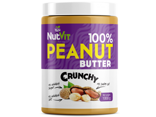 NUTVIT 100% Peanut Butter 1000 g