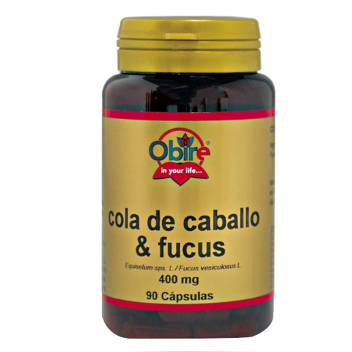 OBIRE Cola De Caballo & Fucus 400 mg 90 kaps