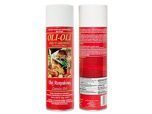 OLI-OLI Olej rzepakowy  do smażenia Spray 453g