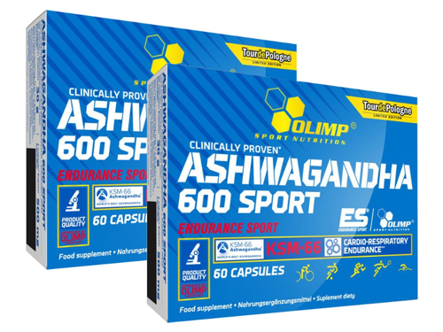 OLIMP Ashwagandha 600 Sport 2 x 60 kaps