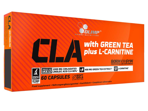 OLIMP CLA z Zieloną Herbatą + L-Carnitine Sport Edition 60 kaps