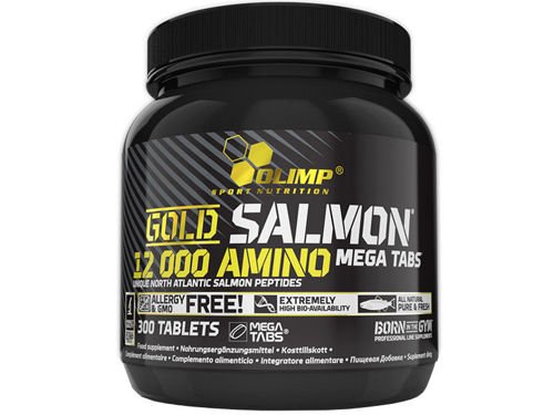 OLIMP Gold Salmon 12000 Amino Mega Tabs 300 tabl