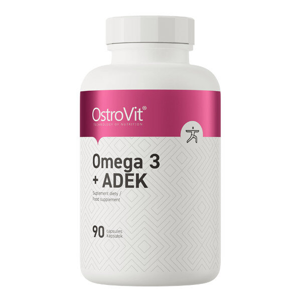 OSTROVIT Omega 3 + ADEK 90 kaps 