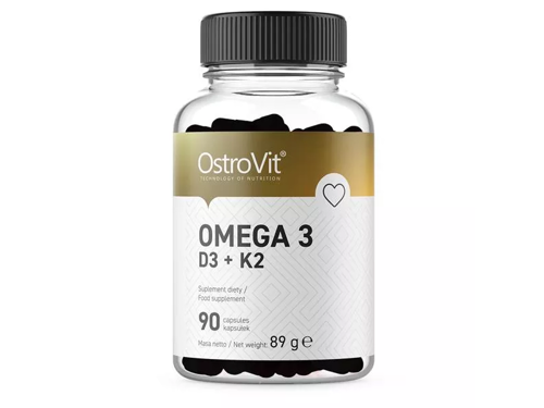 OSTROVIT Omega 3 D3 + K2 90 kaps