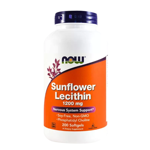 Outletw|NOW FOODS Sunflower Lecithin 200 kaps