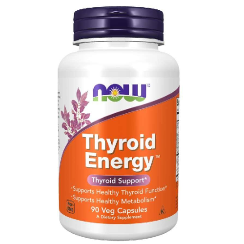 Outletw|NOW FOODS Thyroid Energy - Wsparcie Tarczycy 90 kaps