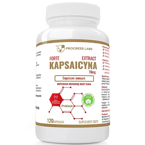PROGRESS LABS Kapsaicyna 10 mg 120 kaps