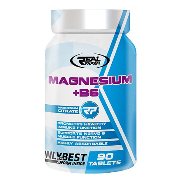 REAL PHARM Magnesium + B6 90 tabs