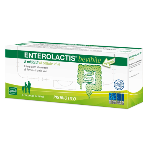 SOFAR Enterolactis Bevibile 6 ampułek
