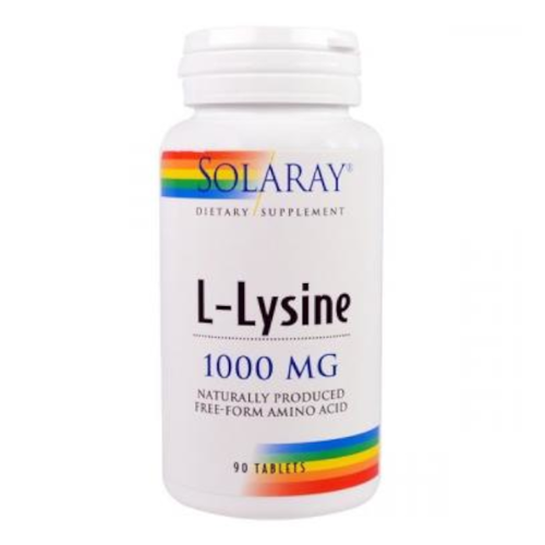 SOLARAY L-Lysine 1000 mg 90 tabl