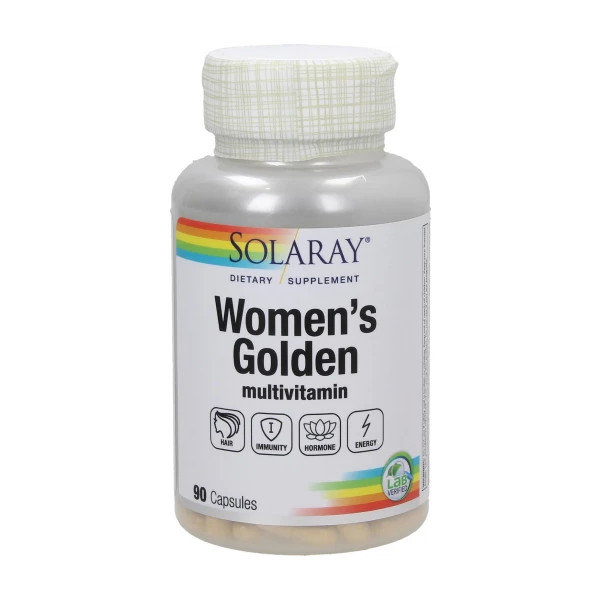 SOLARAY Women's Golden Multivitamin 90 kaps