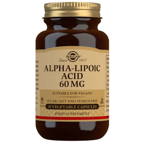 SOLGAR Alpha-Lipoic Acid 60mg 30vkaps