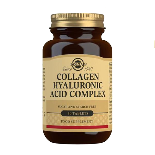 SOLGAR Collagen Hyaluronic Acid Complex 30 tabl