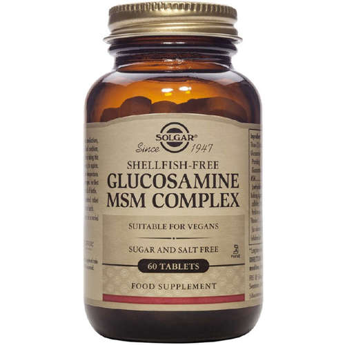 SOLGAR  Glukozamina MSM Complex 60 tabl