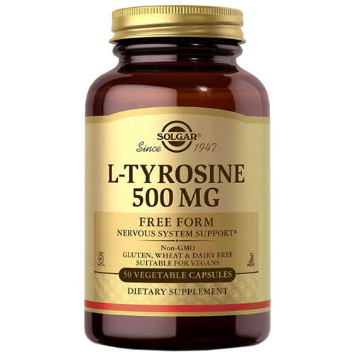 SOLGAR L-Tyrosine 500 mg 50 vkaps