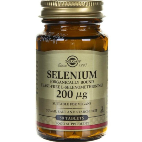 SOLGAR Selenium 200 mcg 50 tabl