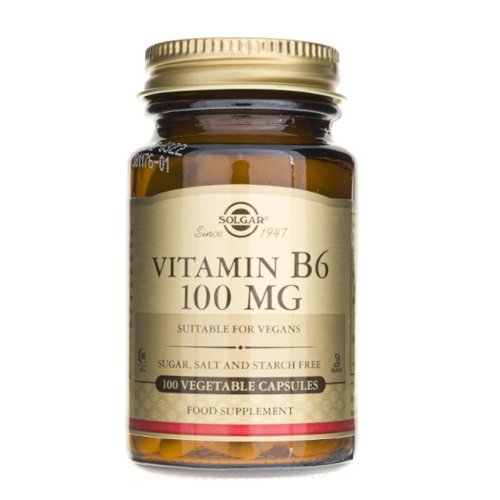 SOLGAR Vitamin B6 100 mg 100 kaps