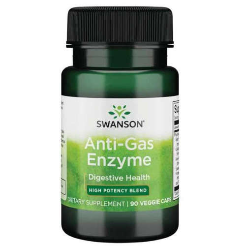 SWANSON Anti-Gas Enzyme 90 kaps