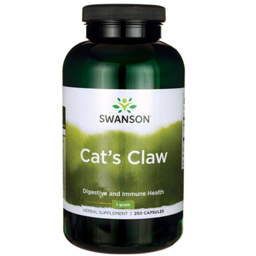 SWANSON Cat's Claw 500mg 250 kaps
