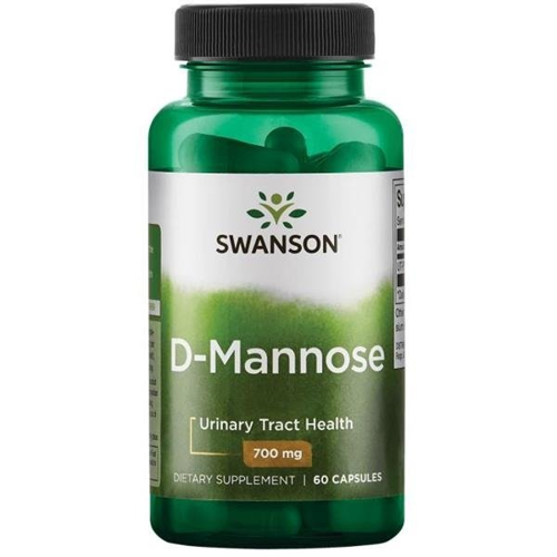 SWANSON D-Mannoza 700 mg 60 kaps